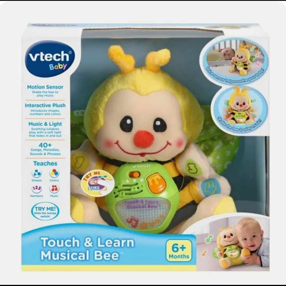 Touch and Learn Musical Bee Vtech NEW IN SEALED BOX